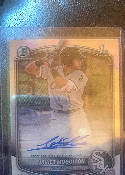 2023 Bowman Chrome #CPA-JM Javier Mogollon — front