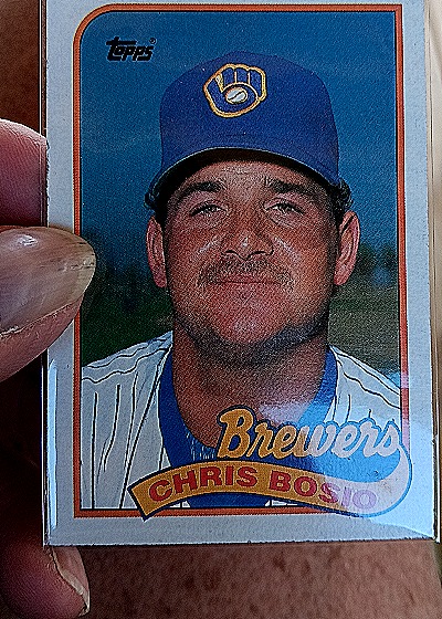 1989 Topps #311 Chris Bosio — front