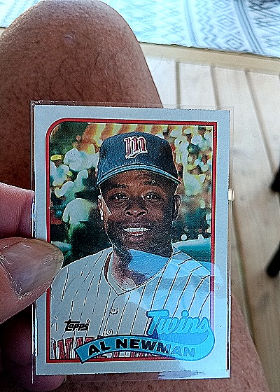 1989 Topps #503 Al Newman — front