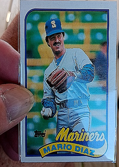 1989 Topps #309 Mario Diaz — front