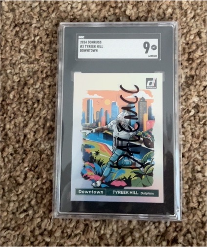 2024 Panini Donruss #3 Tyreek Hill Downtown — front