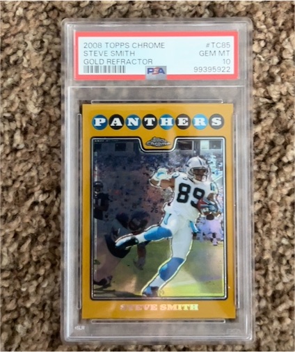 2008 Topps Chrome #TC85 Steve Smith — front