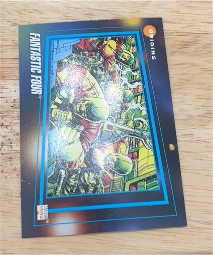 1992 Impel Marvel Universe Series 3 #169 Fantastic Four — front