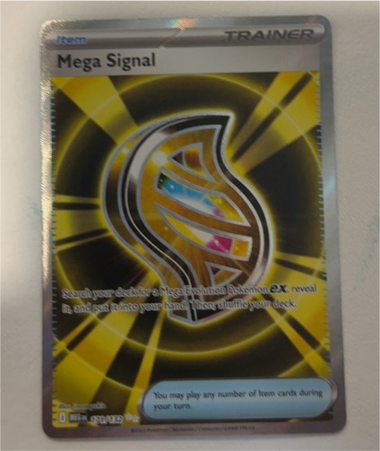 2021 Pokémon TCG ME01: Mega Evolution #171 Mega Signal — front