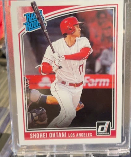 2018 Donruss Rated Rookie #272 Shohei Ohtani — front