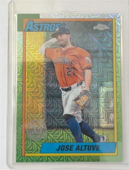 2025 Topps Series 1 #T90C-79 Jose Altuve — front