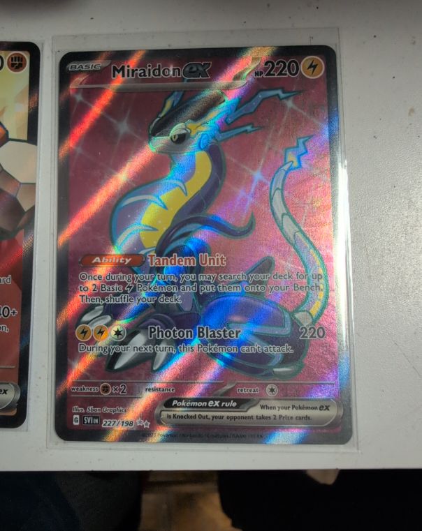2023 Pokemon Scarlet & Violet #227 Miraidon EX — front