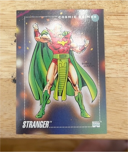 1992 Impel Marvel Universe Series 3 #158 Stranger — front