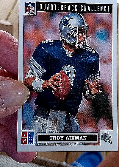 1991 Upper Deck Quarterback Challenge #6 Troy Aikman — front