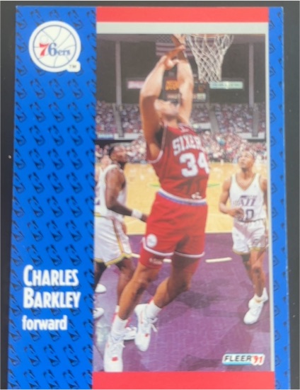 1991-92 Fleer #151 Charles Barkley — front