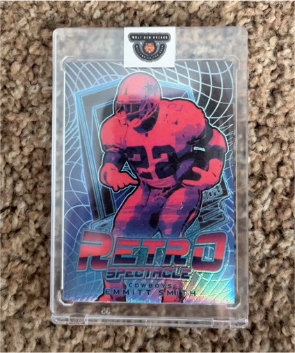 2022 Panini Spectra Retro Spectacle #RS-22 Emmitt Smith — front