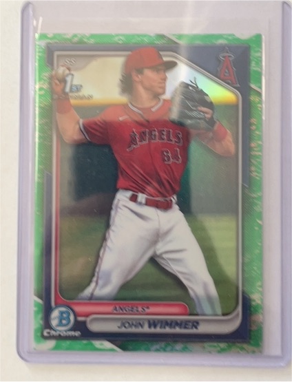 2024 Bowman Chrome #BCP-78 John Wimmer — front