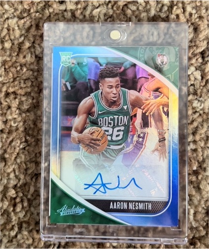 2020-21 Panini Absolute Memorabilia #RA-NES Aaron Nesmith — front