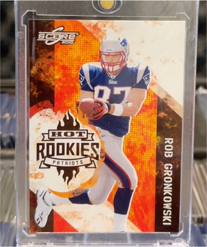 2010 Score Hot Rookies #26 Rob Gronkowski — front