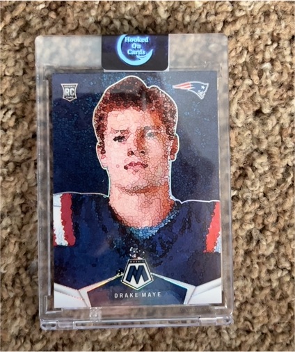 2024 Panini Mosaic Micro Mosaic #MM-DME Drake Maye — front
