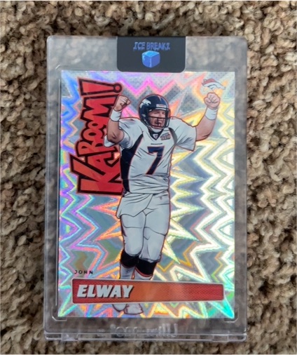 2022 Rookies & Stars Crusade Red Plaid Prizm #CR-25 John Elway — front