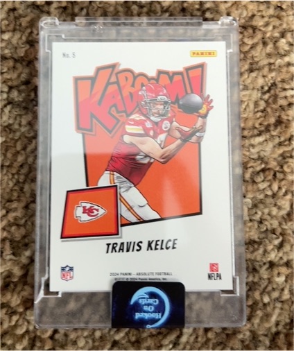 2024 Panini Absolute Kaboom! #5 Travis Kelce — front