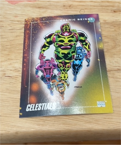 1992 Impel Marvel Universe Series 3 #156 Celestials — front