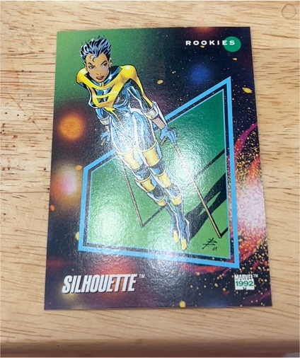 1992 Impel Marvel Universe Series 3 #147 Silhouette — front