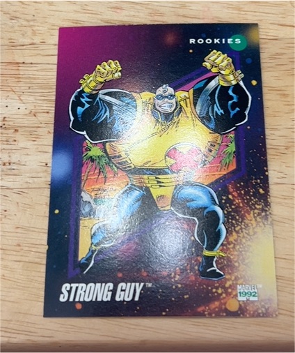 1992 Impel Marvel Universe Series 3 #145 Strong Guy — front