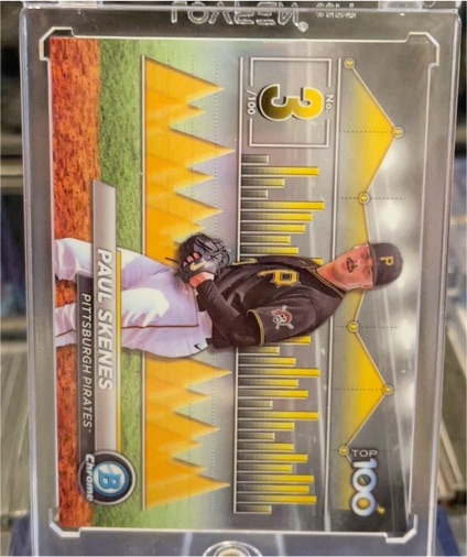 2024 Bowman #BTP-3 Paul Skenes Bowman Scouts' Top 100 — front