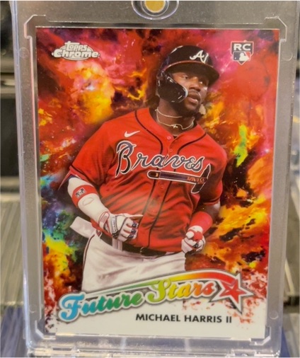 2023 Topps Chrome Update #FSU-9 Michael Harris II Future Stars Rookie — front