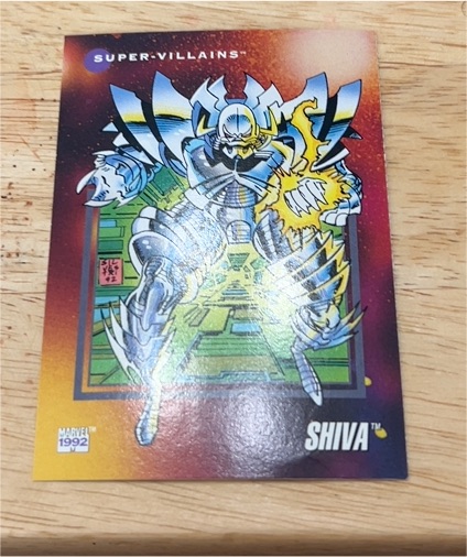 1992 Impel Marvel Universe Series 3 #139 Shiva — front