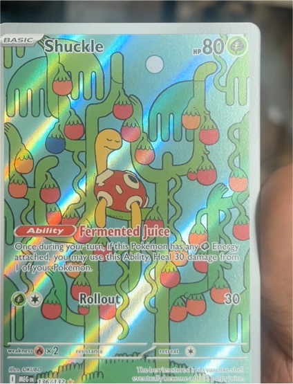 2025 Pokémon Mega Evolution #064 Shuckle — front