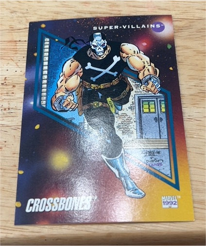 1992 Impel Marvel Universe Series 3 #138 Crossbones — front
