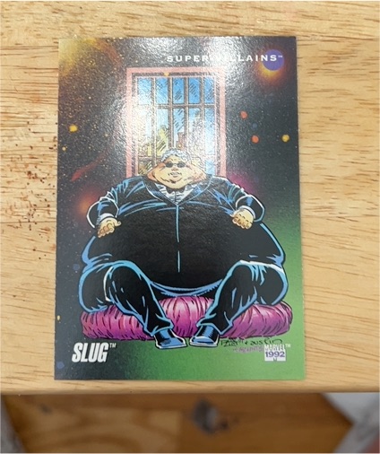 1992 Impel Marvel Universe Series 3 #136 Slug — front