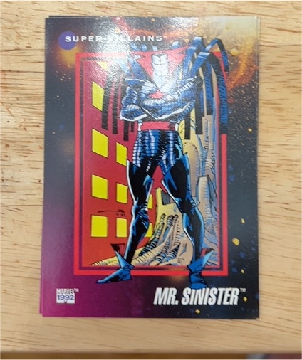 1992 Impel Marvel Super Villains #135 Mr. Sinister — front