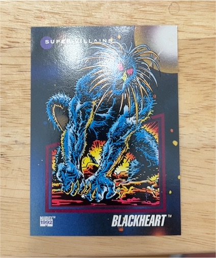 1992 Impel Marvel Universe Series 3 #133 Blackheart — front