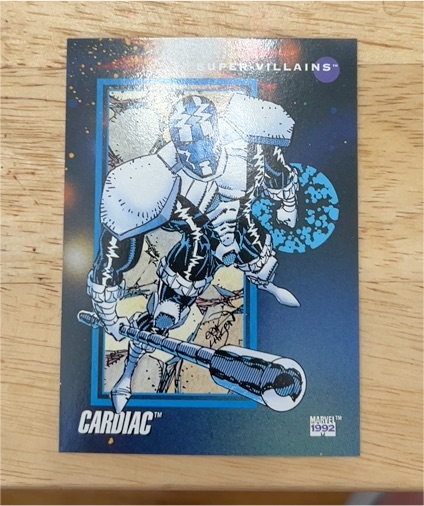 1992 Impel Marvel Universe Series 3 #132 Cardiac — front