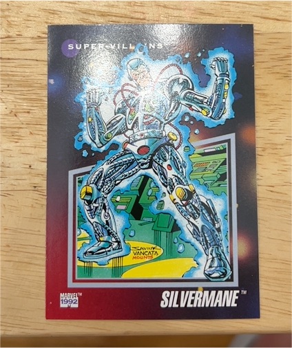 1992 Impel Marvel Universe Series 3 #131 Silvermane — front