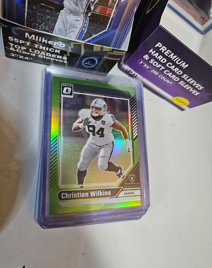2024 Panini Donruss Optic Christian Wilkins — front