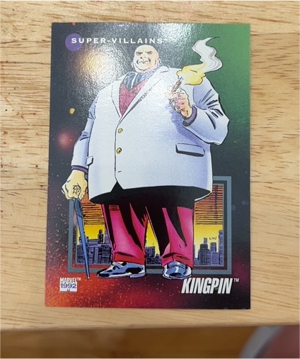 1992 Impel Marvel Universe Series 3 #130 Kingpin — front