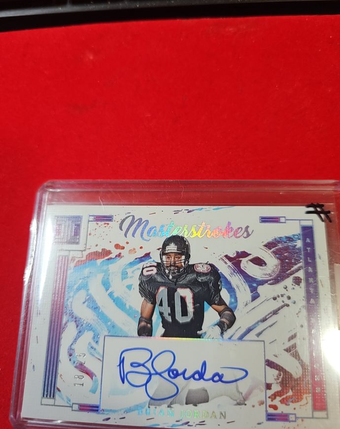 2024 Panini Impeccable Masterstrokes Brian Jordan — front