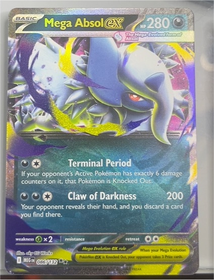Mega Absol ex 086/132 — front