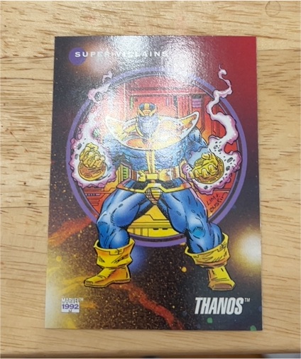 1992 Impel Marvel Universe Series 3 #126 Thanos — front