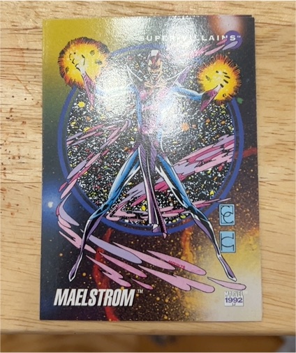 1992 Impel Marvel Universe Series 3 #125 Maelstrom — front