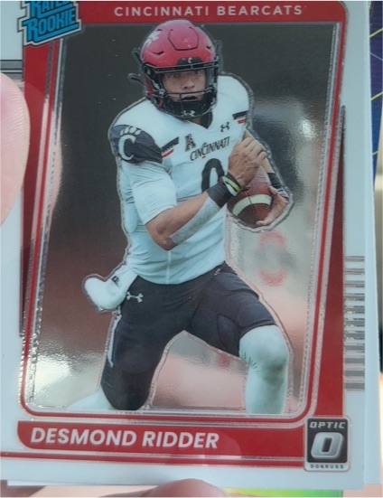 2022 Panini Chronicles Donruss Optic Draft Picks #27 Desmond Ridder — front