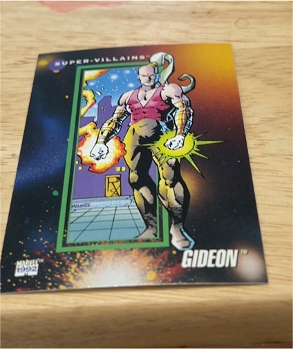 1992 Impel Marvel Universe Series 3 #122 Gideon — front