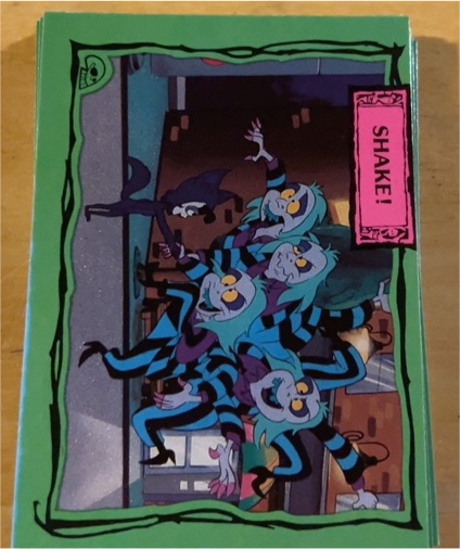 1990 DART Beetlejuice Cartoon Card Shake! — front