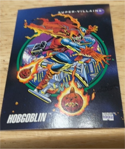 1992 Impel Marvel Universe Series 3 #121 Hobgoblin — front