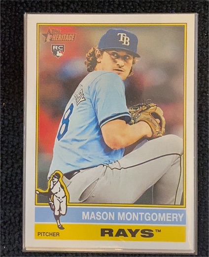 2025 Topps Heritage #296 Mason Montgomery — front