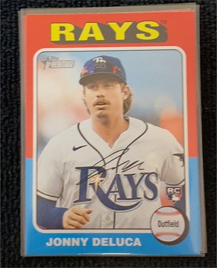2024 Topps Heritage #427 Jonny Deluca — front