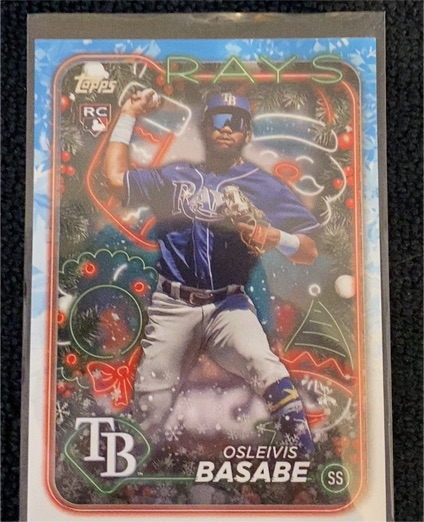 2024 Topps Holiday #H118 Osleivis Basabe — front