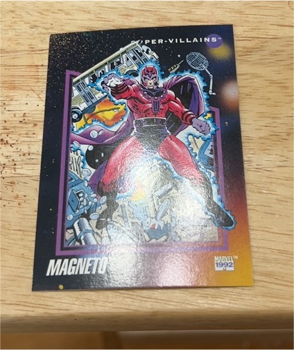 1992 Impel Marvel Universe Series 3 #112 Magneto — front
