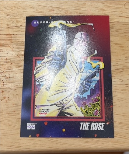 1992 Impel Marvel Universe Series 3 #110 The Rose — front