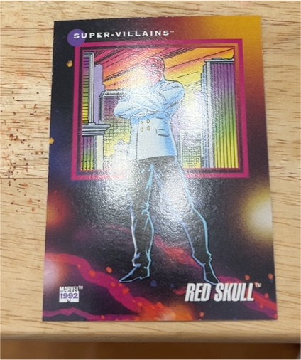 1992 Impel Marvel Universe Series 3 #106 Red Skull — front